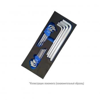 Набор шестигранных и Torx ключей 4 комплекта в ложементе Kamatools ACK-384008