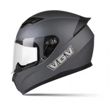 Шлем мотоциклетный VGV RSP-L цвет черный размер (59-60 см)